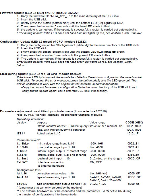 modular hardware series 852 manual page 6