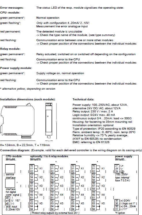 modular step controller 991tz86e 2e